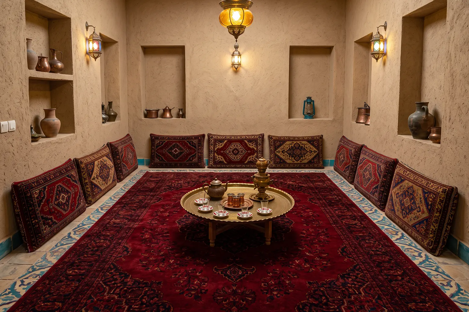 اصالت و شکوه با فرش کاشان